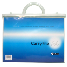 ART CASE A4 Clear Carry File Artworx